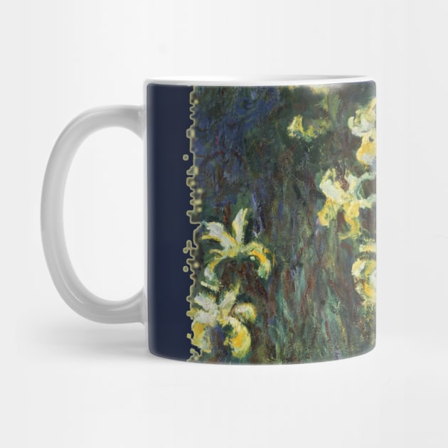 Yellow Irises by Claude Monet by MasterpieceCafe